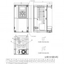 Trójfazowy falownik 3,7/2,2 kW 460VAC VFD037C43A-21 Delta Electronics